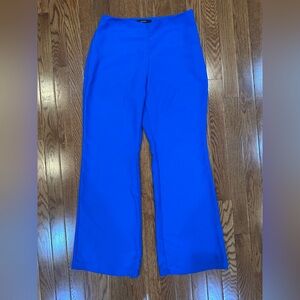 Forever 21 royal blue flare dress pants women’s size small EUC